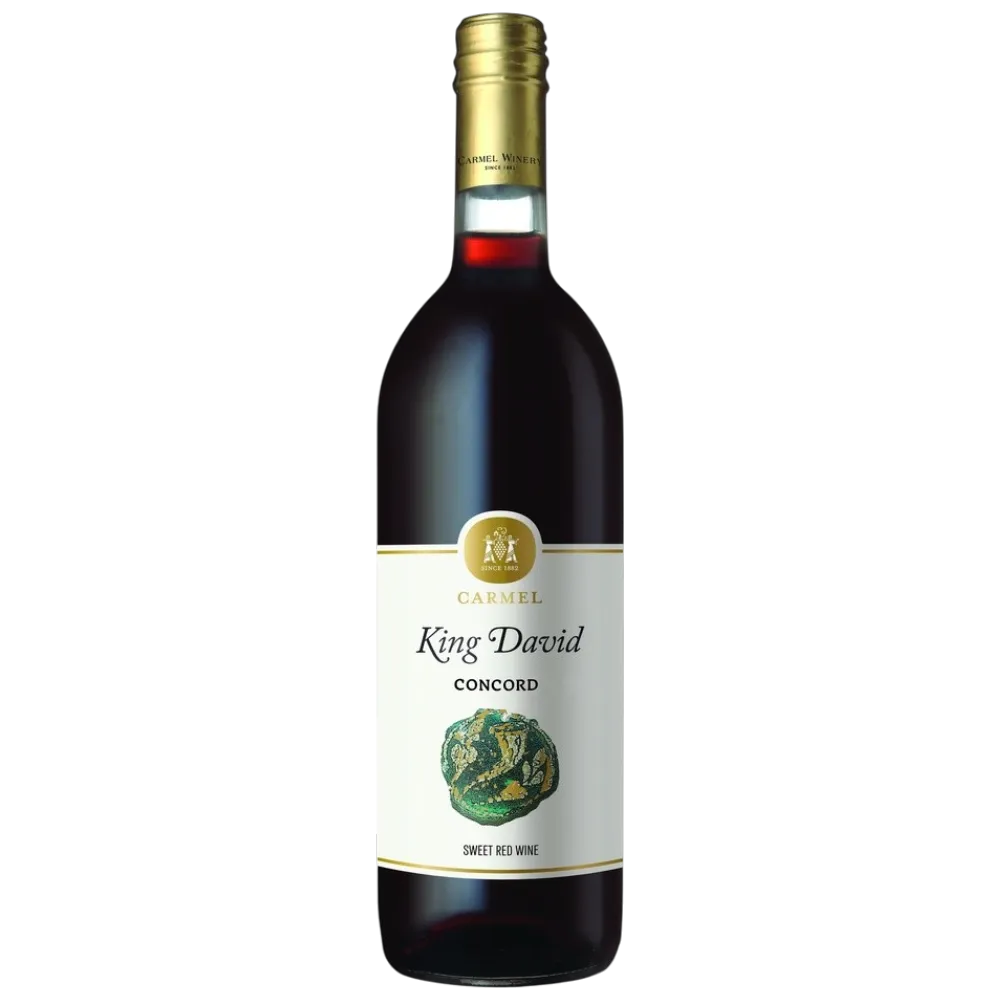 Carmel King David Sweet Red Wine