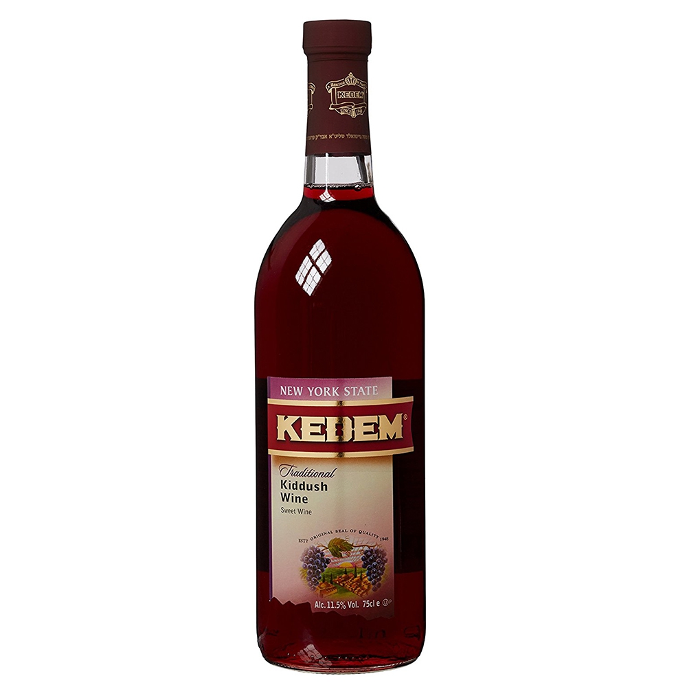 Kedem Traditional Kiddush Wine Red