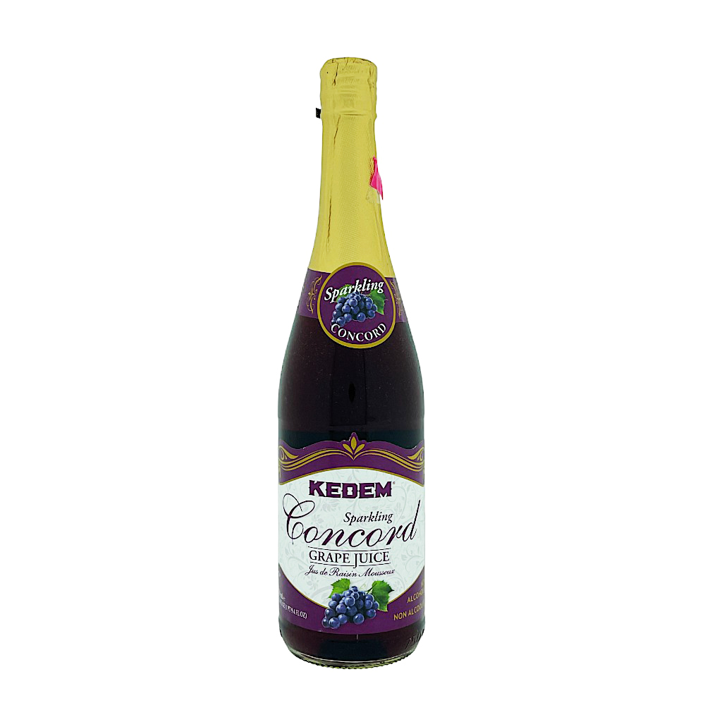 [J077] Kedem Grape Juice Sparkling Concord