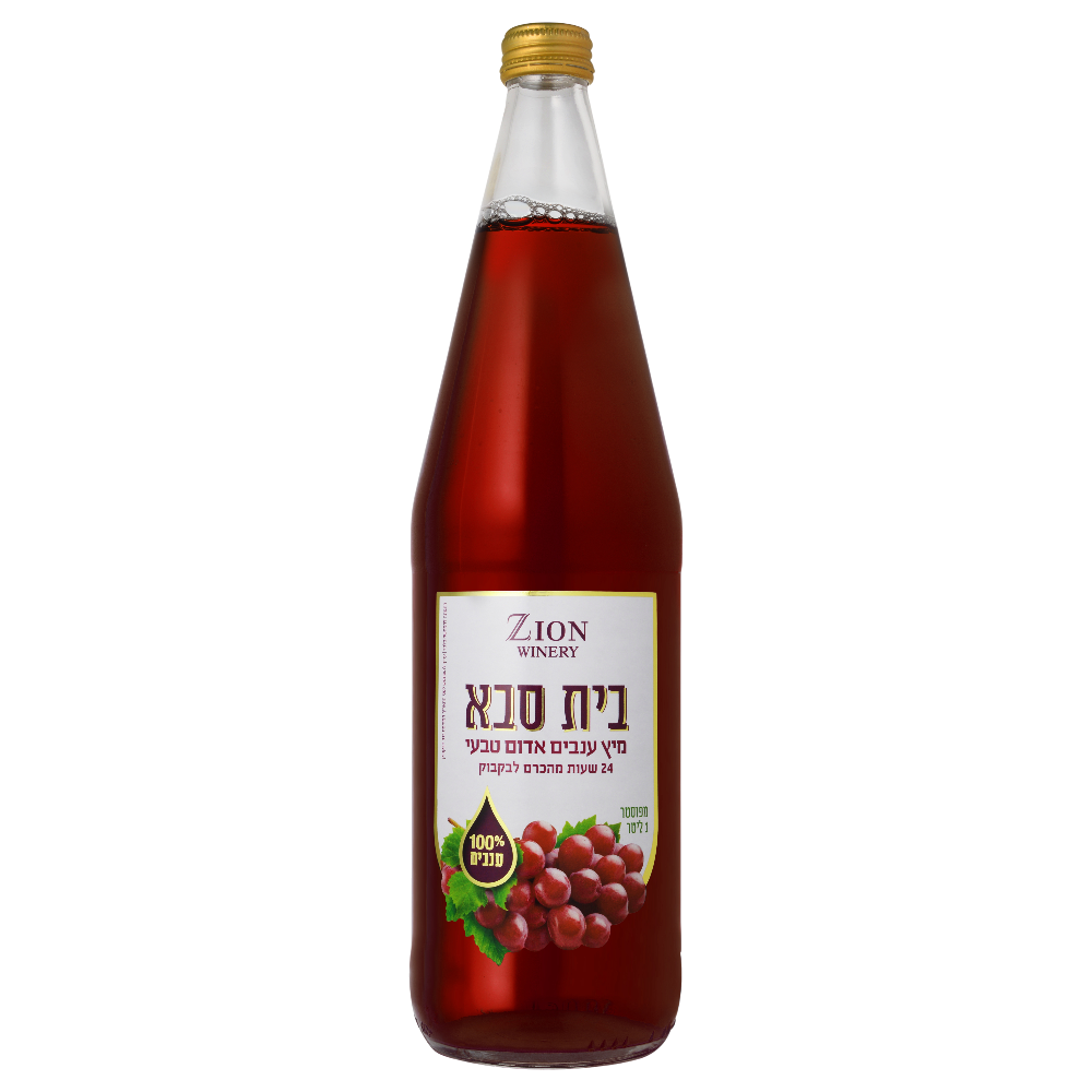 [51684200] Zion Tirosh Grape Juice Beit Saba Red
