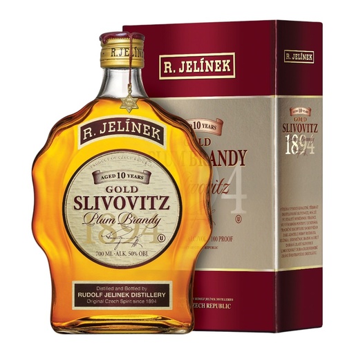Jelinek Slivovitz Gold 10 Years Badatz