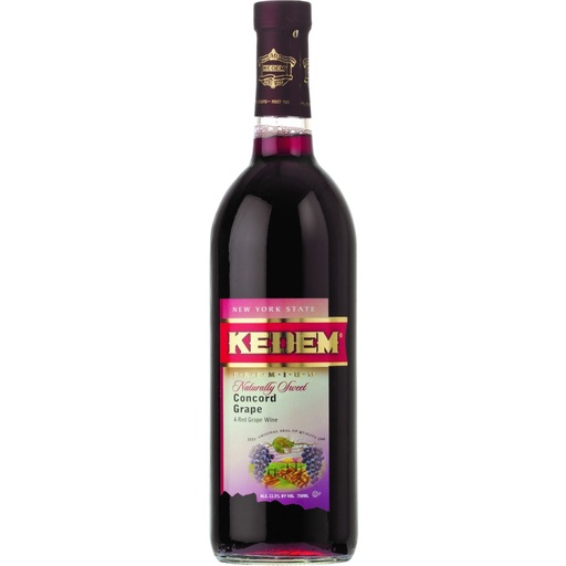 [K455] Kedem Concord Grape Naturally Sweet