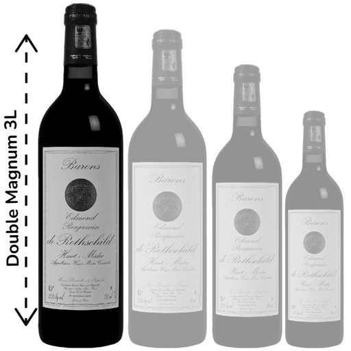 [A091C18D] Barons Rothschild Haut-Medoc - Double Magnum
