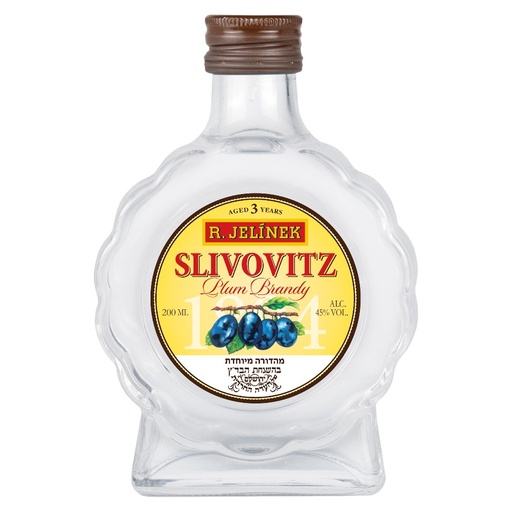 [03010] Jelinek Slivovitz White 3 Years 0.2L Badatz